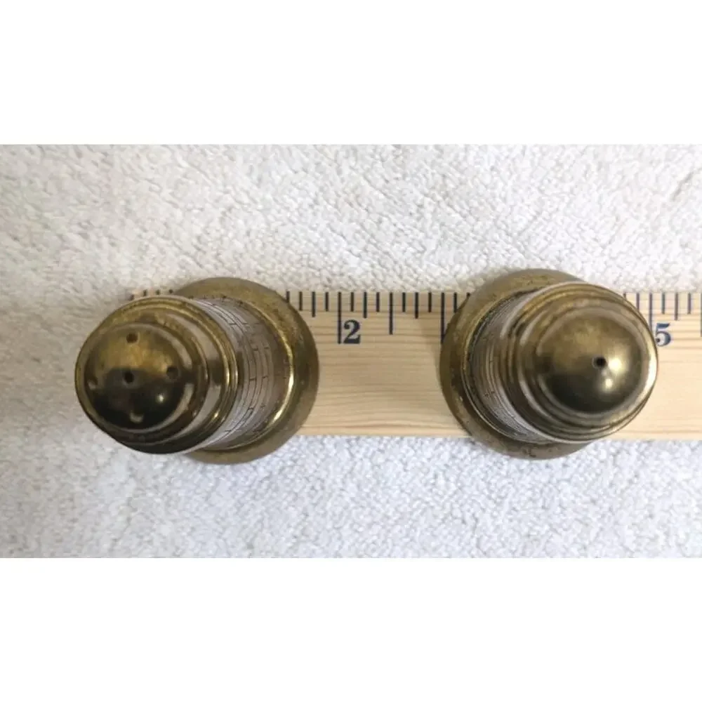 Lighthouse BRASS Salt & Pepper Shakers Brass 